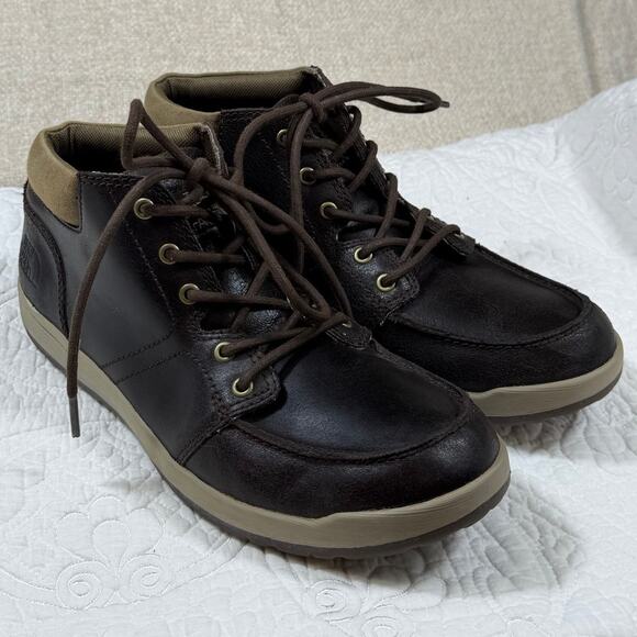 The North Face Men 9 Brown Ballard BO Distressed Leather Boots Lace Up Outdoor main image 11